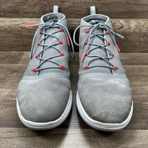 Under Armour Charged 24/7 Mid Chukka Gray Mens US Size 11 3020007-100 Sneakers